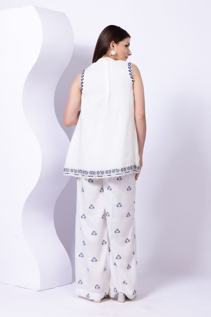 Embroidered | Paper Silk | Kurta | GBP 40.00