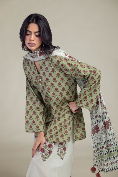 Printed | Lawn | Floral Cambric Dupatta | GBP 25.00