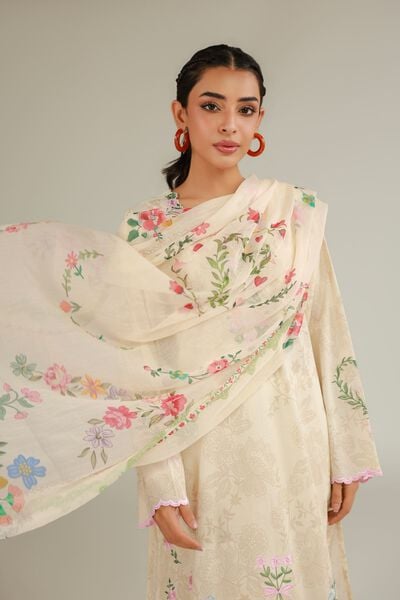 Embroidered | Cambric | Fabrics 3 Piece | GBP 40.00