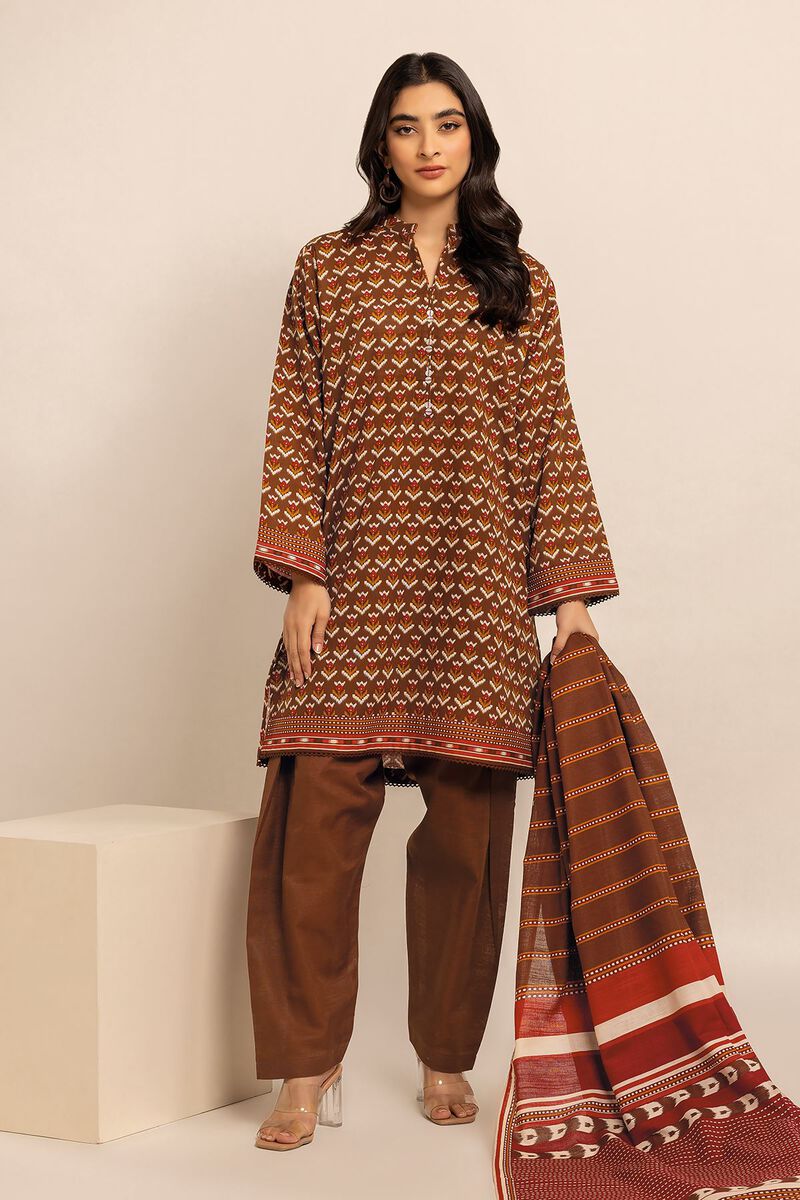 Printed | Light Khaddar | Fabrics 3 Piece | null