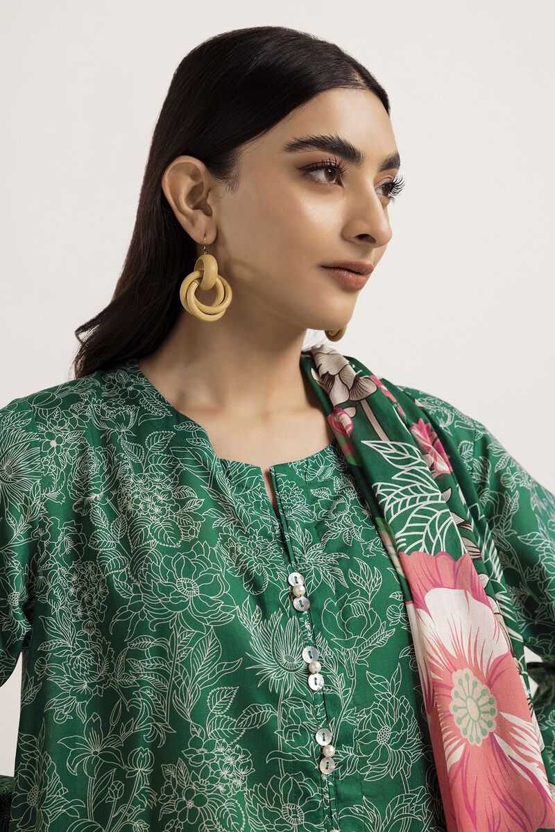 Lawn | Printed | Fabrics 2 Piece | Top Dupatta | null
