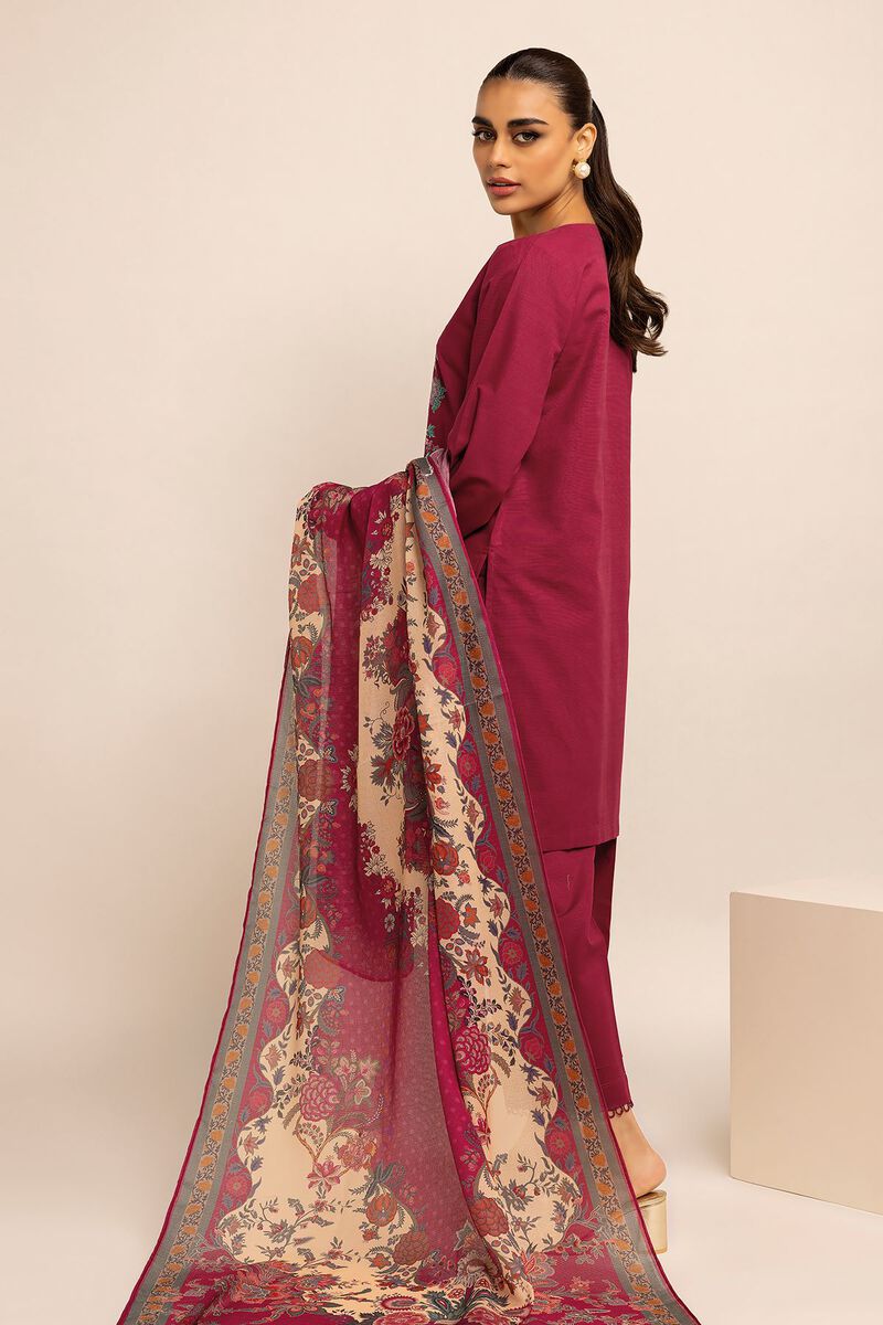 Embroidered | Crosshatch | Fabrics 3 Piece | null