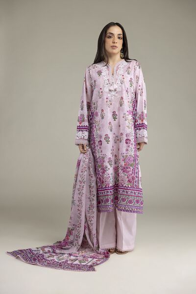Embroidered | Cambric | Fabrics 3 Piece | GBP 45.00
