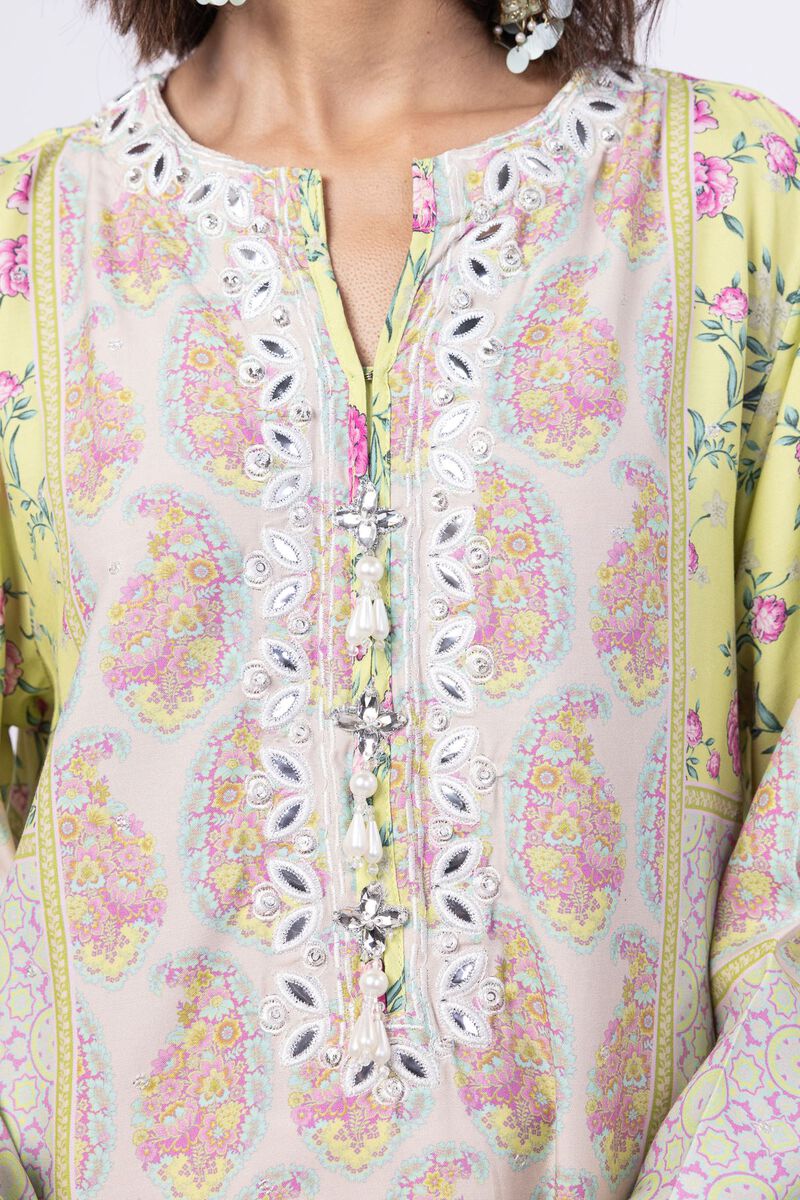 Embroidered | Viscose Oak Silk | Kurta | GBP 60.00