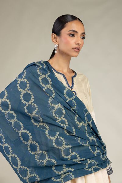 Textured Lawn | Embroidered | Textured Lawn Dupatta | GBP 25.00