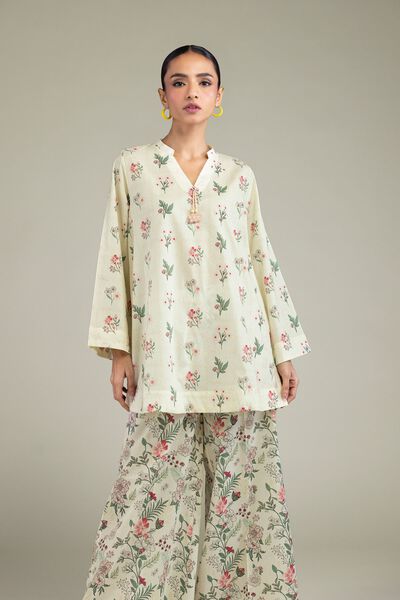 Printed | Cambric | Floral Cambric Kurta | GBP 10.00
