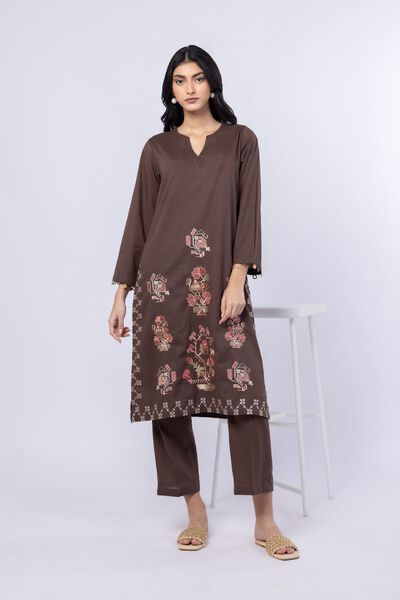 Embroidered | Crosshatch Poplin | Kurta | GBP 30.00