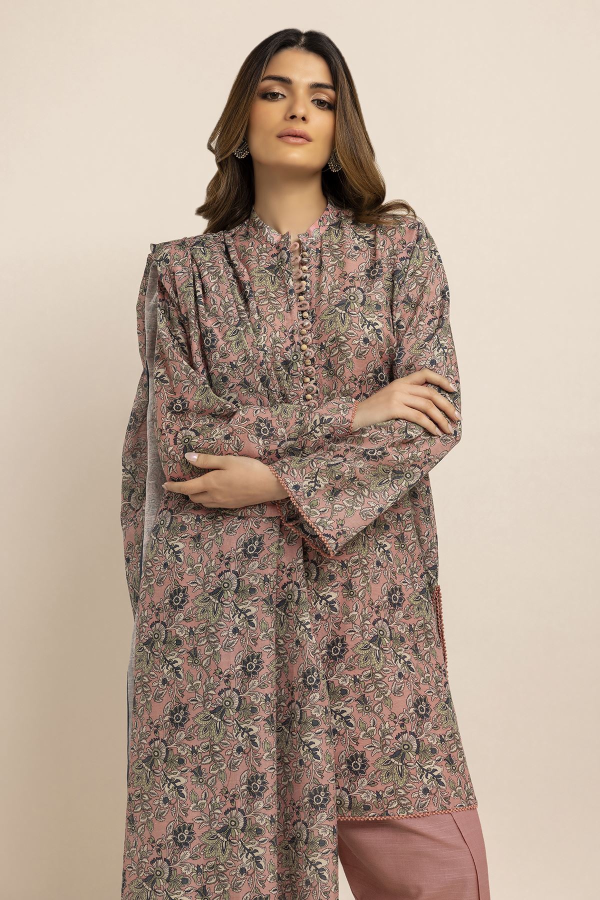 Printed | Light Khaddar | Fabrics 3 Piece | null