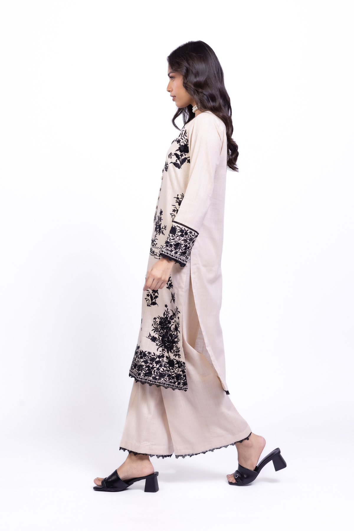Buy Pants | 5.10 GBP | CH240809BB-VG_MULTI | Khaadi United Kingdom