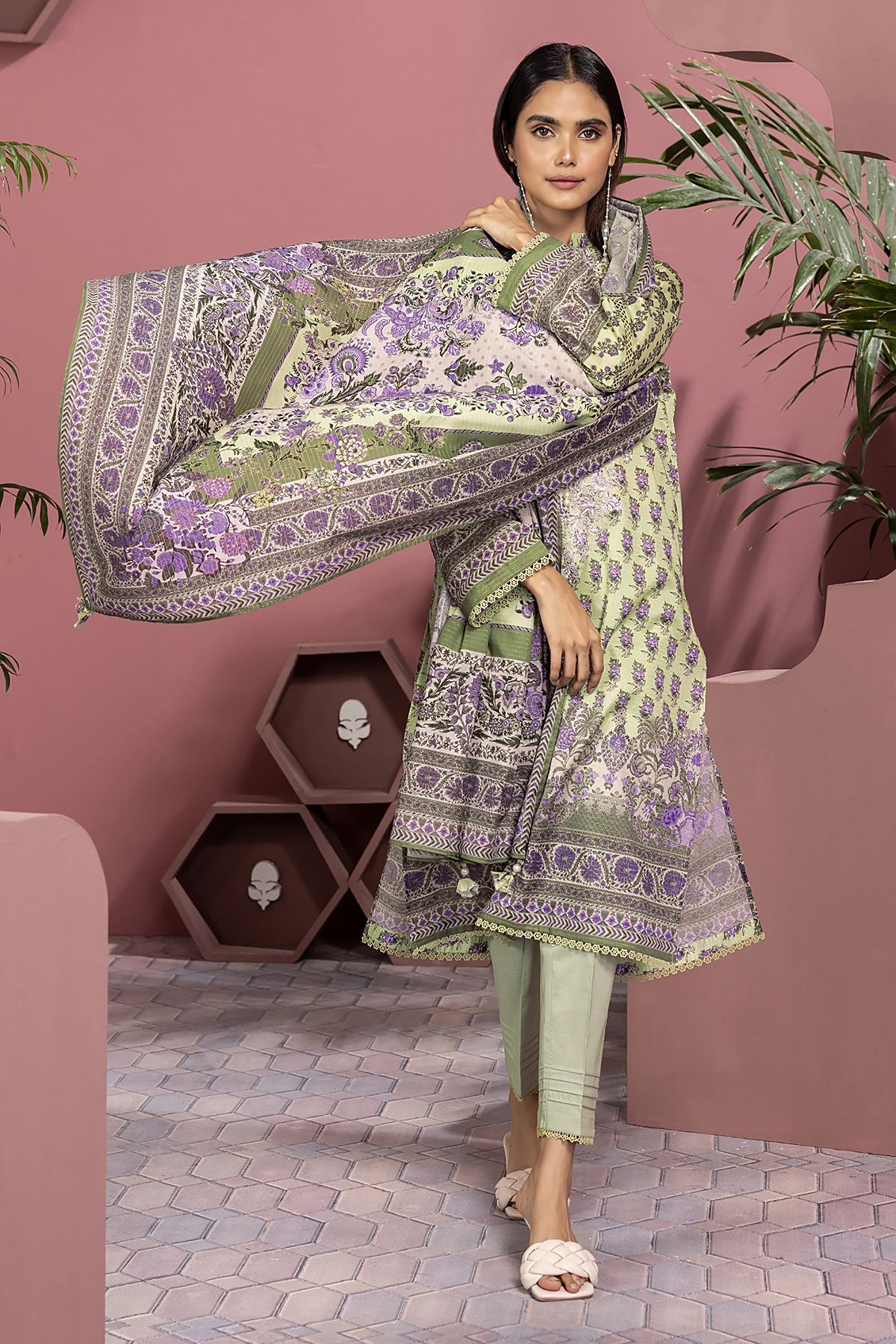 Buy Fabrics 3 Piece | 12.00 GBP | 1001797516 | Khaadi United Kingdom