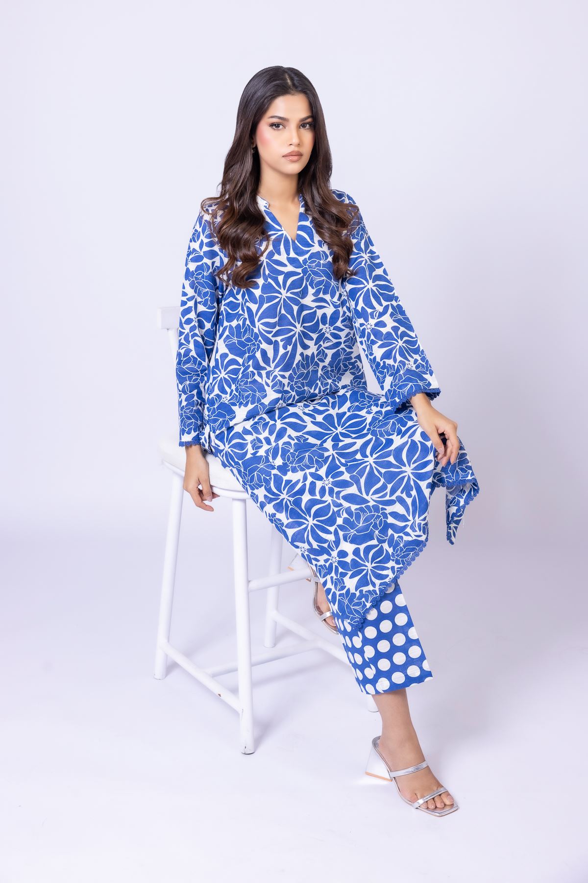 Buy Kurta | 0.0 N/A | 25-09-10E6-05TA-VG_MULTI | Khaadi United Kingdom