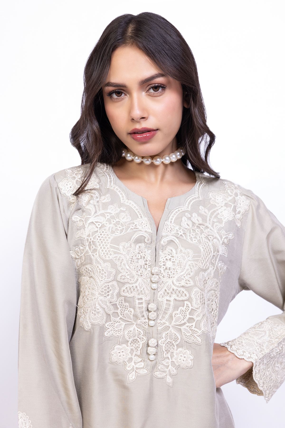 Buy Kurta | 0.0 N/A | 25-09-9S1-03TA-VG_MULTI | Khaadi United Kingdom