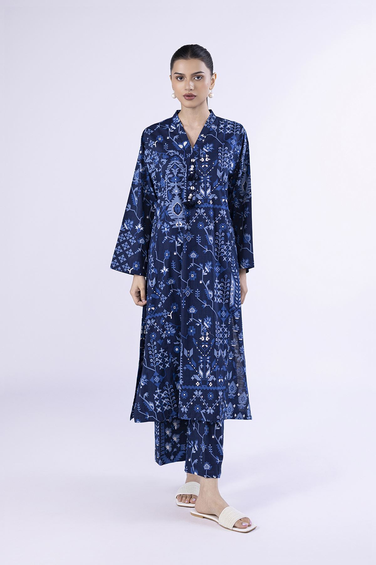 Buy Kurta | 0.0 N/A | 25-04EX20-08TA-VG_MULTI | Khaadi United Kingdom