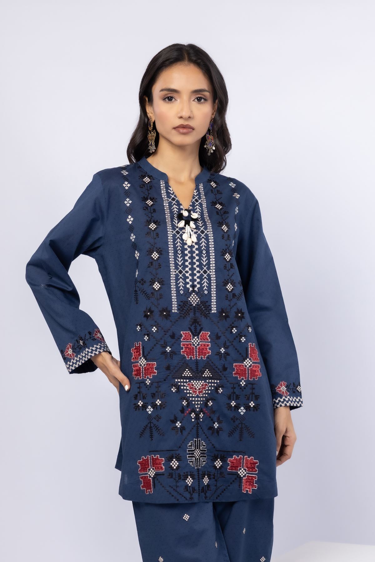 Buy Kurta | 0.0 N/A | 25-09-9S2-06TA-VG_MULTI | Khaadi United Kingdom
