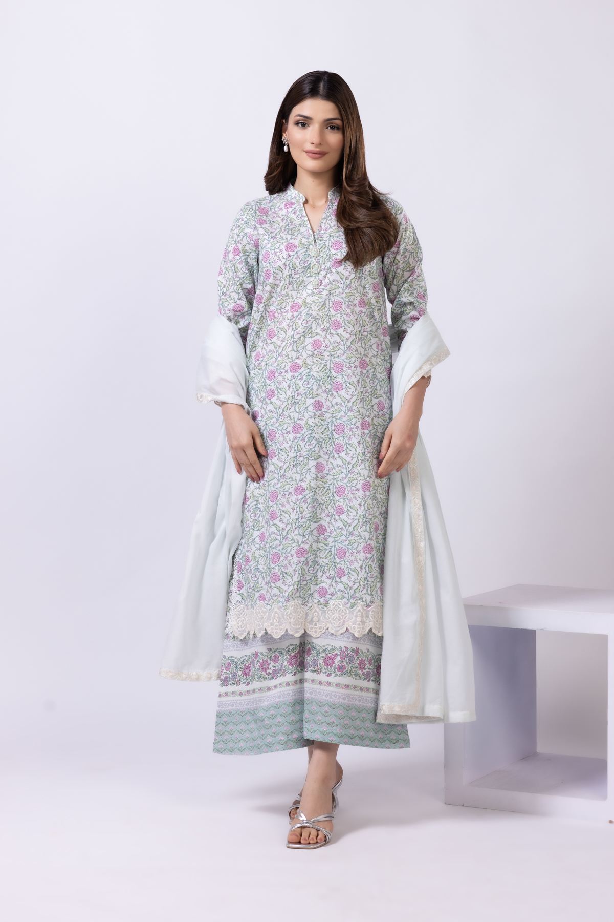 Buy Kurta | 0.0 N/A | ST25052A-VG_MULTI | Khaadi United Kingdom