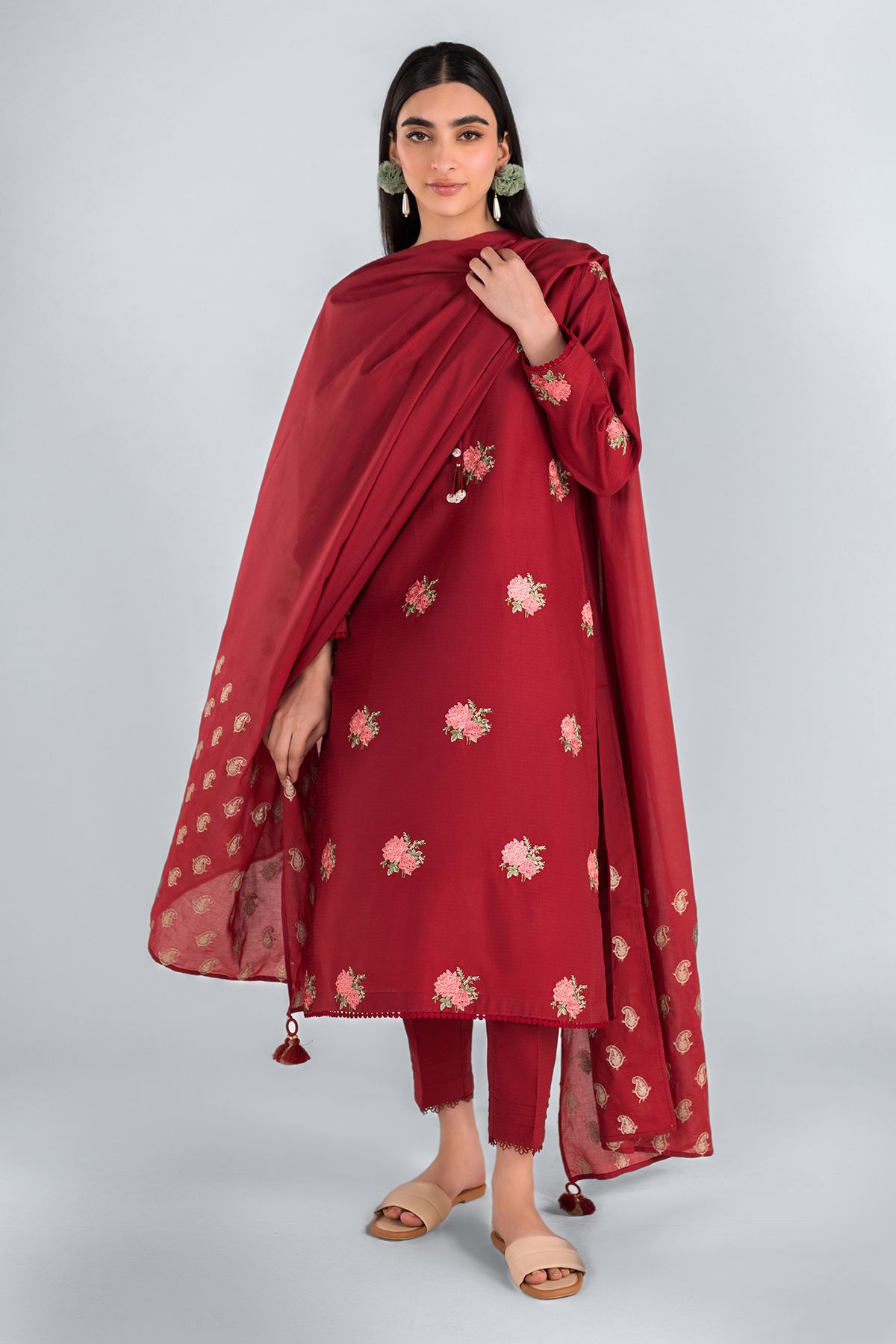 Buy Kurta | Embroidered | 18.00 GBP | 1001809275 | Khaadi United 